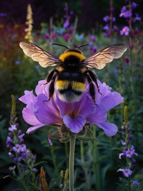 Bee Mural, Bumble Bee Art, Bee Pictures, I Love Bees, Bee's Knees, Bee Garden, Bumble Bees, Bee Art, Bugs And Insects