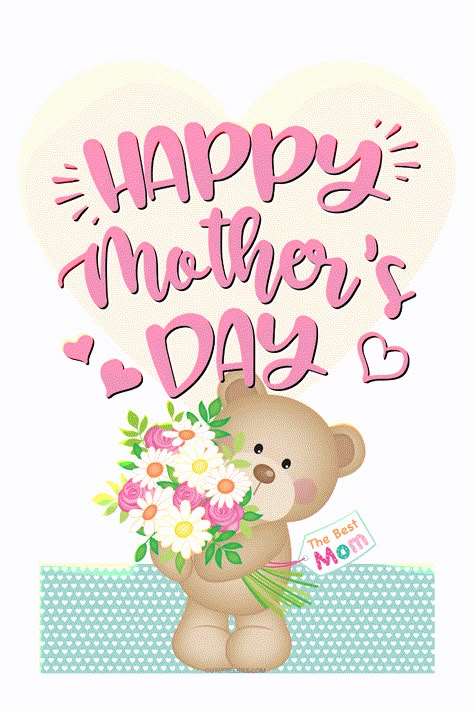 Happy Mothers' Day printable greeting cards - free printable cards with cute bears. #mothersday #happymothersday #cutefreebiesforyou #freeprintable #printablecards Images For Mother's Day, Free Mother’s Day Greetings, Cute Happy Mothers Day Images, Mothers Day Printable Card, For Mothers Day, Happy Mothers Day Images Free Printable, Happy Mother’s Day Images, Happy Mother’s Day Cards, Mothers Day 2024