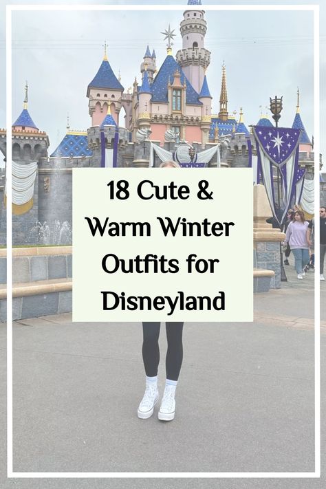 Get ready to sleigh your Disneyland visit with these simple, cute, and aesthetic winter outfit ideas that will keep you cozy while looking stylish in the happiest place on earth! Click here for some magical fashion inspiration. Disney Spirit Jersey Outfit Winter, Cute Theme Park Outfits Winter, Disneyland Outfits Winter Casual, Disneyland Attire For Women, Disneyland Outfits For Winter, Cold Weather Theme Park Outfit, Theme Park Outfits Cold, Christmas Theme Park Outfit, Outfits For Amusement Parks Winter