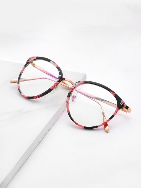 Shop Skinny Frame Clear Lens Glasses online. SheIn offers Skinny Frame Clear Lens Glasses & more to fit your fashionable needs. Cute Glasses Frames, Glasses Frames Trendy, Glasses Frames For Women, Fake Glasses, Glasses Trends, Womens Glasses Frames, Clear Lens Glasses, Trendy Glasses, Eyeglasses Frames For Women