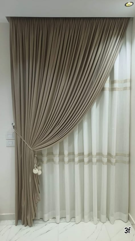 Rooms Curtains, Curtains Holder, Curtains Bangs, White Curtains Living Room, Luxury Curtains Living Room, Latest Curtain Designs, Pretty Door, Hair Curtain Bangs, Curtain Designs For Bedroom