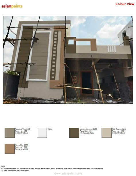 Are you confused with an elevation color combination? We will help you in the selection process by giving some previews on your own building picture. Please find the pictures for your reference.. 9441818532 Building Elevation Color, Best Colour Combinations For Building, Color For House Exterior Paint Colours, House Front Elevation Colour Combinations, Home Outer Colour Idea Paint Colors, Arch Colour Combination, Colour Combination For Elevation, Front Home Colour Combination, Elevation Colours Combination