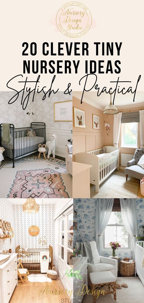 Here, we are rounding up the best tiny nursery ideas that are functional and certainly don't compromise on style. Tiny Nursery Ideas, Box Room Nursery, Small Nursery Layout, Small Nursery Decor, Small Baby Nursery, Small Room Nursery, Nursery Layout, Tiny Nursery, Small Baby Room