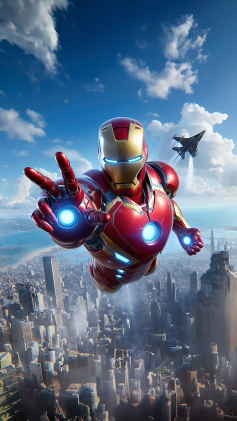 Iphone Wallpaper Hd 4k, Iron Man Pictures, Iron Man Cartoon, Iron Man Hd Wallpaper, Iron Man Photos, Superhero Artwork, Marvel Wallpaper Hd, Marvel Comics Funny, Iron Man Movie