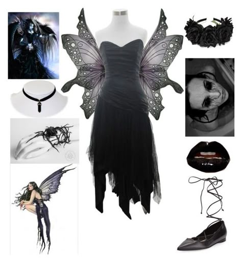 "Halloween costume idea #21 (Dark Fairy)" by shadow-cheshire ❤ liked on Polyvore featuring Michael Kors Dark Fairy Costume Diy, Dark Fairy Outfit, Dark Fairy Costume, Fairy Costume Ideas, Fairy Costume Diy, Scary Tales, Birthday Costume, Fairy Halloween Costumes, Fairy Outfit