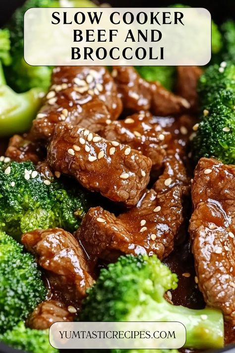 Enjoy the perfect balance of tender beef and fresh broccoli in a rich, savory sauce. This slow cooker beef and broccoli recipe is ideal for busy weeknights, offering all the flavor of your favorite takeout with minimal effort. Try it today!

#EasyDinner #SlowCookerRecipes #HealthyMeals #AsianInspired #QuickAndDelicious Slow Cooker Mongolian Beef And Broccoli, Keto Recipes For Crockpot, Beef And Broccoli Recipe Crockpot, Beef With Broccoli Recipe Crockpot, Crockpot Beef And Broccoli Healthy, Crockpot Broccoli Beef Slow Cooker, Chinese Beef And Broccoli Crock Pot, Beef And Broccoli In Crockpot, Beef Tips And Broccoli Crock Pots