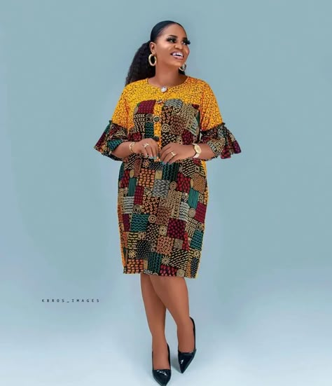 Elegant Ankara Short Gown Styles You Can Slay With 3 Yards Ankara Short Gown Styles, Ankara Short Gown For Women, Loose Ankara Dress Styles, Latest Ankara Short Gown Styles For Ladies 2023, Free Ankara Short Gown Styles, Short Ankara Gown Styles For Ladies, Free Short Ankara Gown Styles, Short Free Gown Ankara Styles, Ankara Free Short Gown Styles