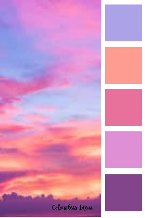 Sunset Pantone Colour Palettes, Ethereal Color Palette, June Color Palette, Sunrise Color Palette, Sunset Color Scheme, Sunset Color Palette, Sunset Palette, Sunrise Colors, Orange Color Palettes