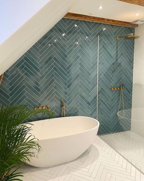 House Updates, Bathroom Redesign, Tile Trends, Bathroom Design Decor, Tub Shower, Bathroom Inspiration Decor, Upstairs Bathrooms, Bathroom Renos, Bathroom Tile