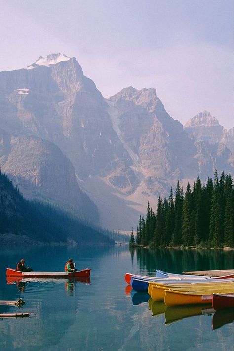 The Rockies Canada, Lake Louise Canada Photography, Banff National Park Summer, Banff Canada Summer, Banff Aesthetic, Whistler Canada Summer, Canadian Aesthetic, Canada Scenery, Summer In Canada