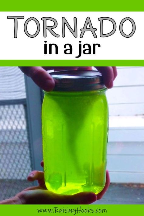 Tornado In A Jar - Raising Hooks Tornado In A Jar Science Project, Tornado Craft, Mason Jar Pickles, Tornado In A Jar, Tornado In A Bottle, Problem Statement, Kid Projects, Science Fair, In A Jar