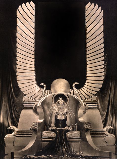 OK, had to throw this one in for the set decorations, as good as the costumes---Claudette Colbert   Cleopatra 1934 Claudette Colbert, Egyptian Revival, Art Deco Art, Deco Art, White Photo, Art Deco Design, Old Hollywood, Golden Age, Egypt