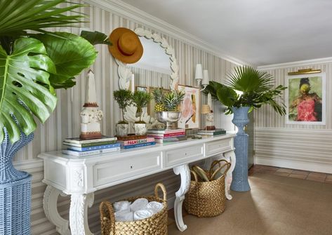 The Chairish Villa At The Colony Hotel, Chairish's Gallery at Bergdorf Goodman, and Dear Annabelle for Oetker Collection - The Glam Pad Colony Hotel, The Colony Hotel, Mid Century Furnishings, Chinoiserie Motifs, Palm Beach Style, The Colony, Beach Design, Beach Chic, Local Design