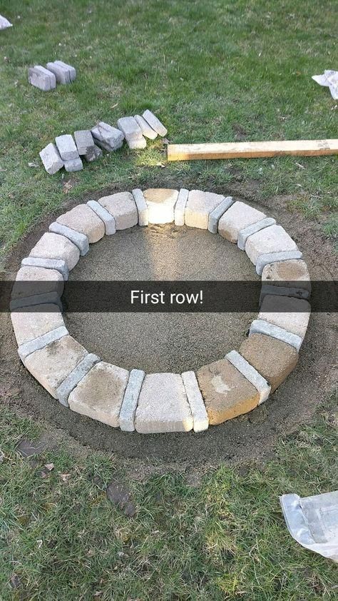 Excellent ”fire pit diy cheap” info is offered on our web pages. Check it out and you will not be sorry you did. Diy Fire Pit Cheap, Fire Pit Video, Cheap Fire Pit, Diy Fire Pit Ideas, Stone Landscape, How To Build A Fire Pit, Outside Fire Pits, Fire Pit Materials, Brick Fire Pit