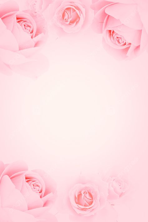 Pink Rose Tanabata Valentines Day Background, Romantic, Beautiful, Poster Background Image for Free Download Valentines Day Border, Pink Roses Background, Valentine's Day Poster, Decoration Vitrine, Chinese Valentine's Day, Balloon Background, Frame Floral, Pink Background Images, Romantic Background