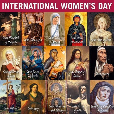 TAN Books on Instagram: “The Catholic Church knows the power of women very well! What other powerful female Saints need to be added? #TANBooks #CatholicWomen…” St Monica, Fulton Sheen, Plant Names, Saint Elizabeth, St Joan, Catholic Women, Saint Teresa, St Therese, Blessed Mother Mary