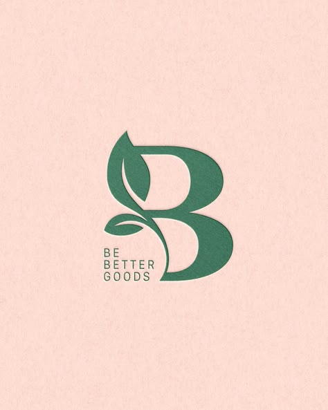 An amazing brand identity designed for @bebettergoods 💚 Providing bio-based products that are better for consumers’ homes and the environment, a much better choice. ☘️ Brand commits to never using petroleum derivatives in their cleaning products and uses packaging that is environmentally responsible. ✨ I customised their Submark logo to give it a unique touch that perfectly matches with the brand vision. 🤍 Loving these earthy colours and elevated but welcoming type. What do you think of t... Logos With Long Names, Elevated Logo Design, Sustainability Logo Design Inspiration, Unique Product Ideas, Clean Design Graphic, Sustainable Branding Design, Personal Brand Logo Design Inspiration, App Logo Design Inspiration, Eco Friendly Branding