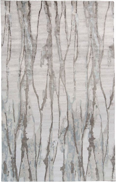 DRYDEN 8789F IN BEIGE-IVORY - see all | Feizy Feizy Rugs, Muted Color Palette, How To Look Rich, Silver Rug, Silver Area Rug, Handmade Area Rugs, Abstract Rug, Rug Shapes, Warm Grey