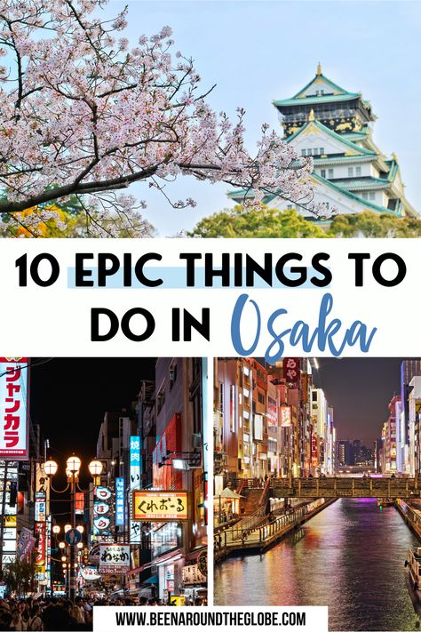 Things To Do In Osaka, Osaka Itinerary, Osaka Travel, Things To Do In Tokyo, Japan Travel Destinations, Japan Tourism, Japan Bucket List, Japan Holidays, Japan Destinations