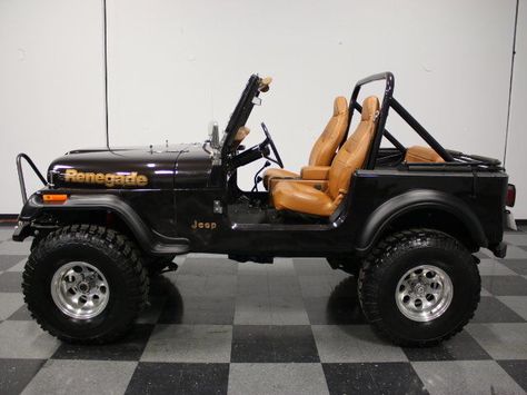 1984 Jeep CJ 7 Renegade                                                                                                                                                                                 More Jeep Ika, Cj7 Jeep, Cj Jeep, Badass Jeep, Tj Wrangler, Custom Jeep Wrangler, Vintage Jeep, Jeep Yj, Wrangler Jeep