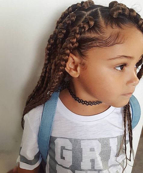 Cornrow Hairstyle, Mixed Girl Hairstyles, Kids Box Braids, Trendy We Fryzurach, Braids Kids, Kid Hair Styles, Mixed Girl, Girls Hair Styles, Kids Hair Styles