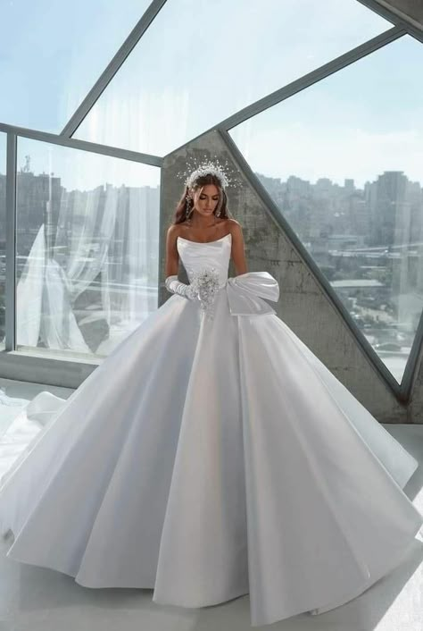 Ball Gown Wedding Dress Hairstyles, Kleinfeld Wedding Dresses Kleinfeld Bridal, Satin Ball Gown With Corset Back, White Debutante Ball Gown, Debutante Ball Dresses, Debutante Dresses White Ball Gowns, Wedding Dress Princess Ballgown, Princess Wedding Dresses Ball Gown Fairytale, Princess Wedding Dresses Ball Gown