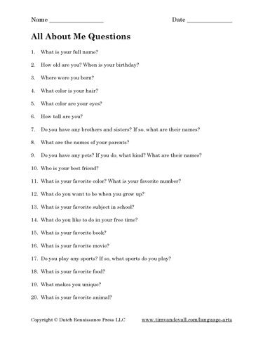 All about me questions, could be modified for adults. Get To Know Me Tag Youtube, All About Me Questions For Adults, Unique Questions To Ask Someone, About Me Questions For Adults, All About Me Template For Adults, Basic Get To Know You Questions, Getting To Know You Questions For Adults, Youtube Q And A Questions, Things About Me Questions