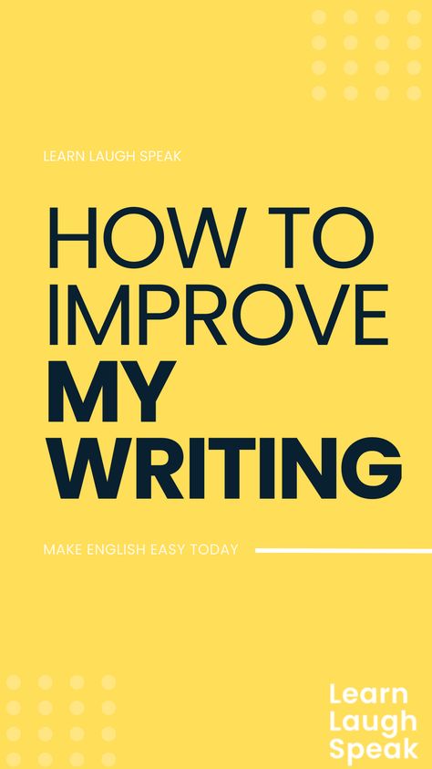 Do you find yourself asking the question, how can I improve my writing skills? Do you want to level up your English writing skills? Are you looking for an effective way to learn English and improve your writing? English Questions, To Learn English, Improve English, English Writing Skills, English Tips, Common Questions, English Writing, Article Writing, Writing Skills