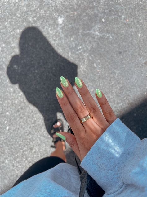 Texas Spring, Summery Nails, Green Nail, Cute Gel Nails, Neon Nails, Fire Nails, Funky Nails, Pretty Acrylic Nails, Chic Nails