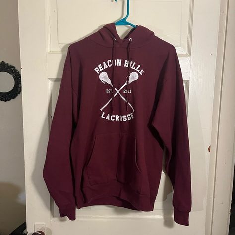 Beacon Hills Lacrosse Hoodie Teen Wolf Merch, Beacon Hills Lacrosse, Lacrosse Uniform, Lacrosse Hoodie, Oc Style, Play With Fire, Beacon Hills, Beacon Hill, Maze Runner