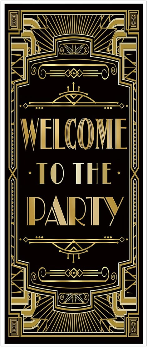 20s Poster, Roaring 20s Party Decorations, Roaring 20s Birthday Party, Roaring 20s Art, Roaring 20s Art Deco, Roaring 20s Theme, Gatsby Birthday Party, Jazz Party, Gatsby Party Decorations