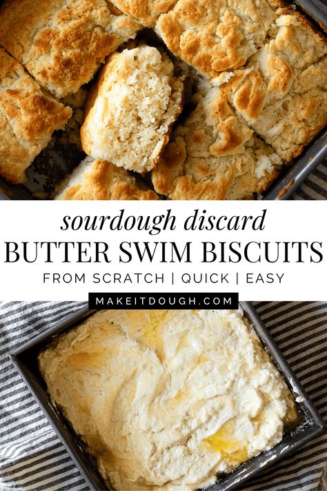 Sourdough Butter Swim Biscuit Recipe Swim Biscuit Recipe, Sourdough Biscuits Recipe, Butter Swim Biscuits, Swim Biscuits, Sourdough Biscuits, Biscuits Recipe, Sour Dough, Sourdough Recipes, Biscuit Recipe