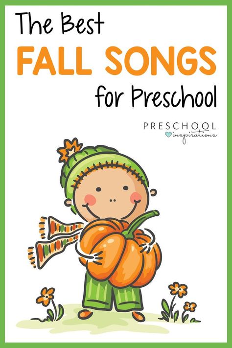 I Can Discover Autumn Preschool, Sitting On The Carpet Song, September Preschool Songs, Preschool Fall Circle Time Activities, Autumn Songs For Preschool, Fall Themed Circle Time Activities, October Circle Time Activities, Fall Songs For Kindergarten, Fall Song For Preschool