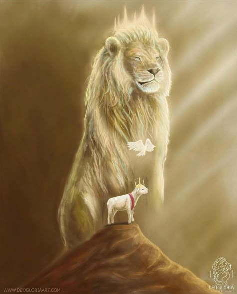 The Lion And The Lamb, Lion And The Lamb, Lion Of Judah Jesus, The Lion Of Judah, The Lamb Of God, Lion And Lamb, Jesus Artwork, Jesus Christ Artwork, Heaven Art