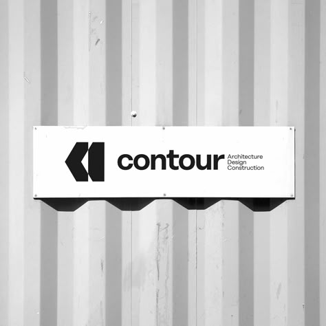 Architectural Branding Design, Contour Architecture Design, Contour Architecture, Architecture Branding Design, Factory Branding, Building Company Logo, Construction Company Branding, Industrial Branding, Architect Branding