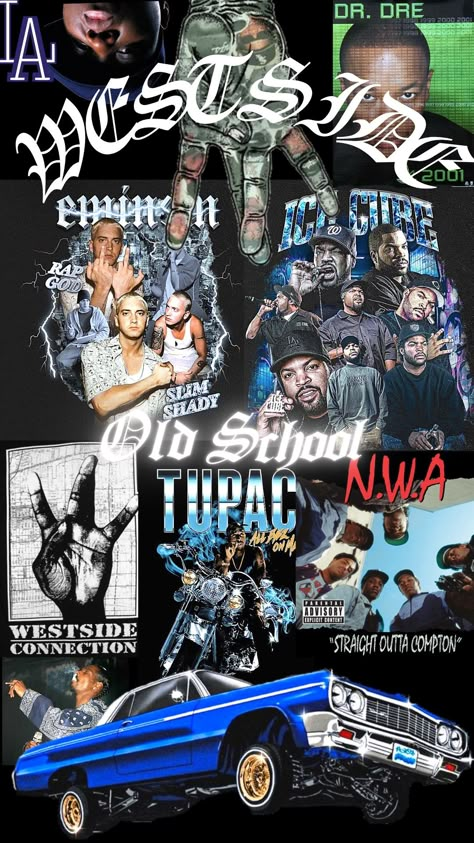 It's inspired and compiled with many images found on PINTEREST. West Coast Wallpaper Rap, West Side Wallpaper, Westside Wallpaper, West Coast Wallpaper, Rap Music Aesthetic, Westside Connection, West Coast Aesthetic, West Coast Vibes, Fire Wallpapers