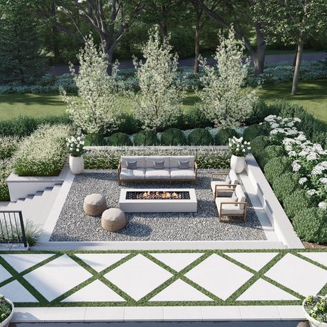 Small Triangle Fire Pit Backyard Water Feature Ideas, Small Backyard Fire Pit, Small Backyard Fire Pit Ideas, Water Feature Ideas, Backyard Fire Pit Ideas, Outdoor Fire Pit Seating, Fire Pit Seating Area, Backyard Fire Pit, Fire Pit Ideas