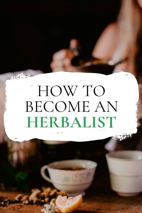 Learn how to become an herbalist with our comprehensive guide to understand herbal certification. Find the truth about accredited herbal schools and herbal certification today. Herbal Business, Modern Herbalist Aesthetic, Medical Herbalism, How To Become A Herbalist, How To Become A Certified Herbalist, Herbalism For Beginners Books, Holistic Healing Natural Treatments, Ancient Herbal Medicine, Books On Herbalism