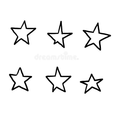 Star Hand Drawn, Star Hand Drawing, Cartoon Star Tattoo, Cute Star Illustration, Hand Drawn Star Tattoo, Star Tattoo Template, Wonky Star Tattoo, Funky Star Tattoo, Star Cartoon Drawing