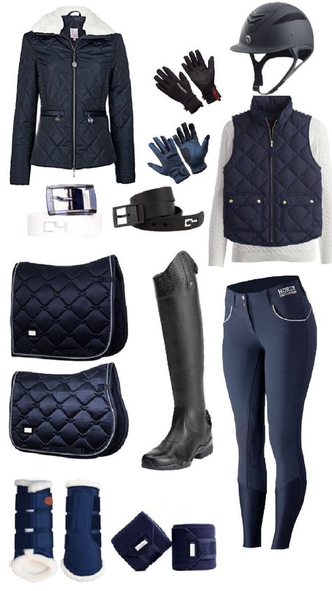 Winter Riding Outfit, Winter Riding Outfits, Look Gatsby, English Riding Outfit, Horse Riding Outfits, Horse Outfits, Outfit Navy, Equestrian Outfit, Horseback Riding Outfits