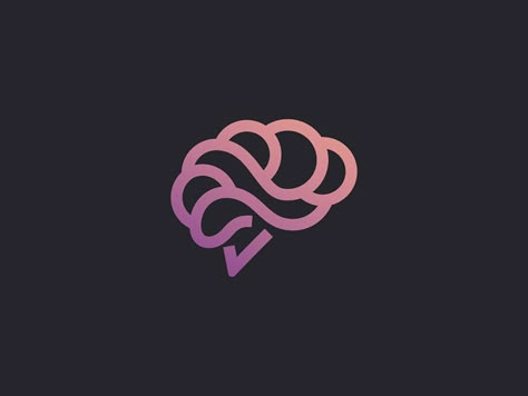 Brain Logo-mark by Samadara Ginige Psychologist Logo, Brain Graphic, Bubble Logo, Brain Icon, Brain Logo, Medical Logo Design, 타이포그래피 포스터 디자인, Inspiration Logo Design, Medical Logo