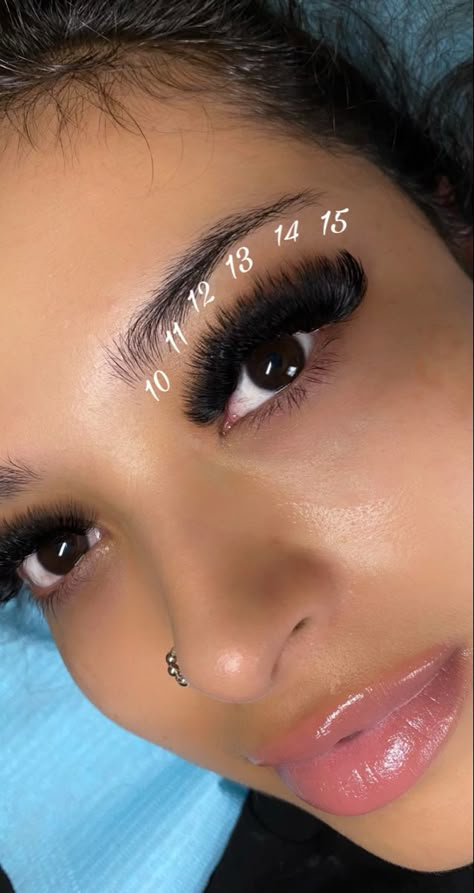 Volume Cat Eye Mapping, 10-15 Mm Lash Extensions, One Length Volume Lash Extensions, Lash Extensions Maps, Lash Volume Extensions, 0.03 Lash Extensions, Eye Lash Mapping, Lash Extensions Styles Mega Volume, Lashes Lengths