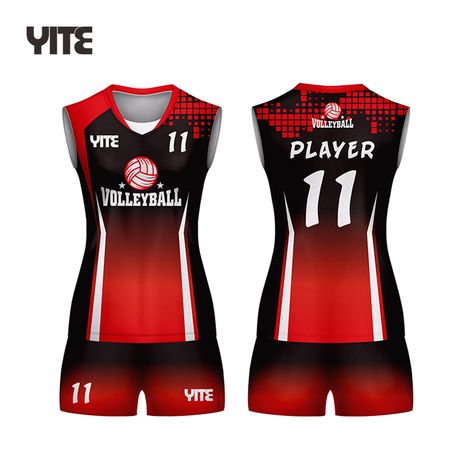 Volleyball Outfits For School, Red Volleyball Jersey, Volleyball Jersey Design Ideas, Volleyball Uniforms Design, Jersey Volleyball, Men Volleyball, Soccer Uniforms Design, Volleyball Jersey Design, Volleyball Uniform