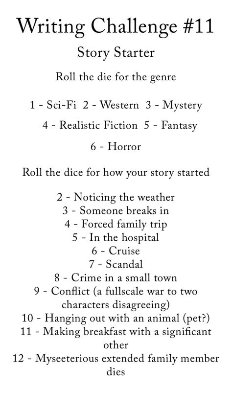 Story Starter Pictures, Writing Prompts Ideas Story Starters, Story Generator Writing Prompts, What To Write About Story Starters, Writing Challenge #1, Story Starter Prompts, Novel Prompts Story Starters, Short Story Starters, Writer Prompts Story Starters