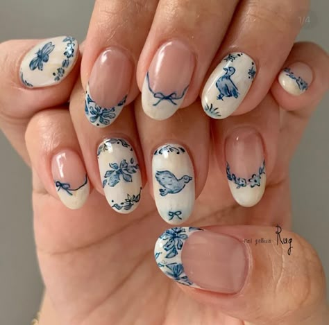 Milky Nails, Hello Nails, Summery Nails, Nail Art Inspo, Soft Nails, Her Nails, March 25, Funky Nails, Floral Nails