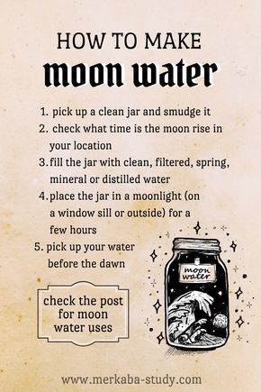 How To Moon Water, How To Do Moon Water, Moonwater How To Make, How To Get Moon Water, Herbs For Moon Water, Moonwater Uses, Uses For Moon Water, What To Do With Moon Water, Making Moon Water