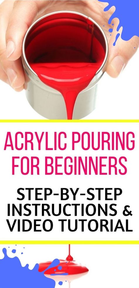 Pour Painting Techniques, Easy Paintings For Beginners, Acrylic Art Projects, Acrylic Painting Diy, Acrylic Pouring Techniques, Acrylic Painting Lessons, Acrylic Painting Tips, Acrylic Pouring Art, Fluid Acrylic Painting