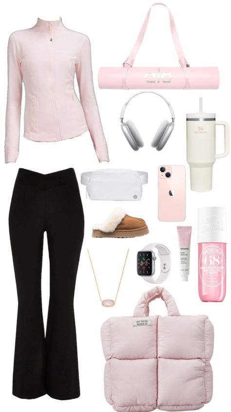 Wongyoungism Outfit, Girl Pink Aesthetic, Pilates Workout Clothes, Pilates Outfit, Gymwear Outfits, Pink Pilates, Pilates Princess, Cute Lazy Day Outfits, Lazy Day Outfits