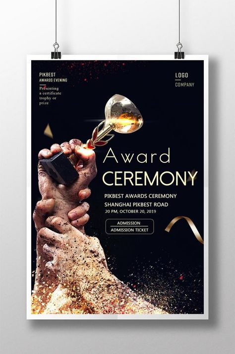 Award Ceremony Poster Design, Best Employee Award Poster, Award Ceremony Poster, Award Poster Design, Awards Poster Design, Award Background, Poster Corporate, Handmade Hamper, Staff Awards