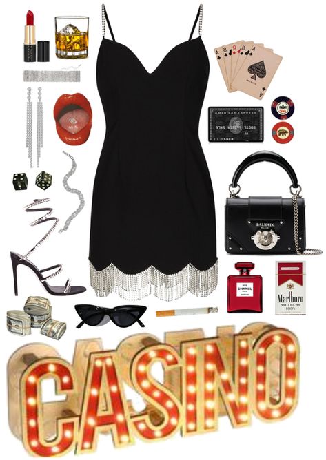 Casino Hoco Dress, Night In Vegas Outfit Party, Casino Women Outfit, Casino Theme Prom Outfit, Poker Night Party Outfit, Casino Royal Outfit Women, Casino Party Outfit Ideas, Fancy Casino Outfit, Casino Party Costume